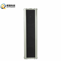 Haut-parleur colonne extérieur PA 60W à prix d'usine, 110V, tension constante, résistant aux intempéries, unité d'équipement sonore pour piliers