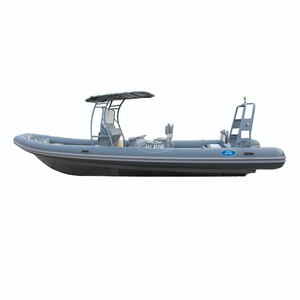 RHIB 860 material Hypalon casco de aluminio semirrígido barco de pesca grande gommone <span class=keywords><strong>9</strong></span> <span class=keywords><strong>MT</strong></span> - Product Image 4