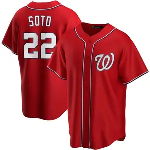新款时尚2023廉价批发缝制全国棒球球衣 #20胡安索托顶级刺绣热卖球衣