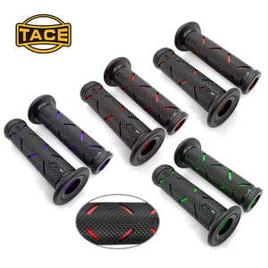 Poignées de guidon de moto universelles de 7/8 pouces, poignées d'accélérateur en caoutchouc antidérapantes pour la modification des vélos électriques Niu Segway - Product Image 6