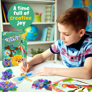 Nuevo Set de Manualidades Educativas de Animales e Insectos para Pintar y Jugar, para Niños de 4 a 12 Años, Juguete de Cartón - Product Image 1