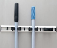 CHAOBAO 2/3/4 tête support de rangement multifonctionnel salle de bain support de vadrouille ménage outil de rangement pince support de balai mural