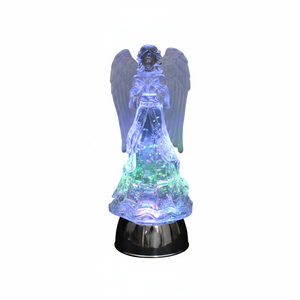 11 \ "angelo di natale figurina con luce 12 pz/cartone - Product Image 3