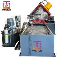 Machine automatique à grande vitesse pour la fabrication de poutres en acier en forme de C, 80-200 mm |   Scie à ruban motorisée haute productivité 380V/50Hz