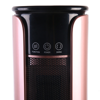 Utilisation multifonctionnelle Chambre électrique Économie d'énergie Sécurité réglable Thermostat Portable PTC Fan Heater
