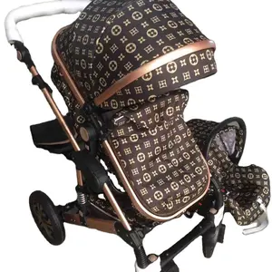 Xe Đẩy Em Bé Sơ Sinh Nôi Nôi Bán Buôn Hệ Thống Du Lịch Giá Rẻ Xe Đẩy Em Bé Sang Trọng 3 Trong 1 Với Carrycot Và Carseat