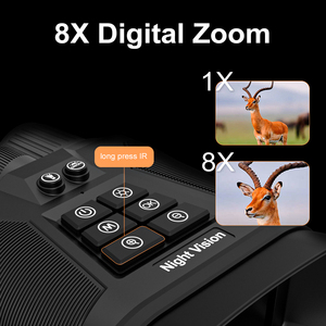 กล้องส่องทางไกลมองกลางคืนแบบมัลติฟังก์ชันระยะ600ม. กล้องส่องทางไกลกลางคืนระบบดิจิทัลสำหรับความมืดสนิท - Product Image 2