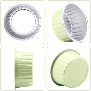 Moule à pudding, moule à gâteau, moule à crevettes, moule à œufs, pot à frire à l'air, bol spécial, moule en aluminium pour four, boîte en aluminium alimentaire pour la cuisson - Product Image 3