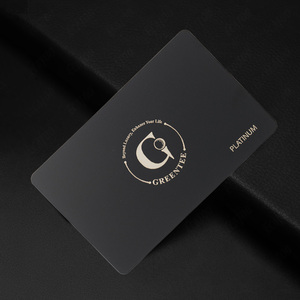 Carte en métal avec logo gravé en acier inoxydable pour carte en métal DLG <span class=keywords><strong>PLATINUM</strong></span> d'adhésion Premium - Product Image 3