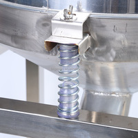 Machine de tamisage vibratoire en acier inoxydable pour poudres, farine, carbonate de calcium, poudre métallique, tamiseur vibrant, séparateur circulaire