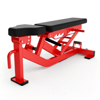 Banc de musculation multi-positions en métal BH1015, équipement de gym commercial pour l'entraînement en force