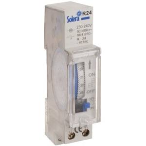 Interruttore orario analogico 24H. Controlla l'accensione e lo spegnimento dei dispositivi in intervalli programmabili di 24 ore. - Product Image 1