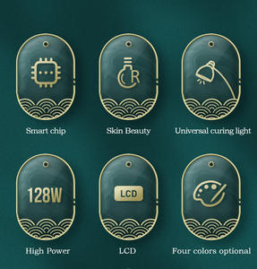 Lampe de photopolymérisation universelle 128W, perles de lumière rouge, peau chaude, favorise la circulation sanguine, améliore la texture - Product Image 5