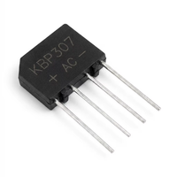 Diode redresseuse KBP307, DIP4 3A 1000V, diode redresseuse de puissance en pont, composants électroniques