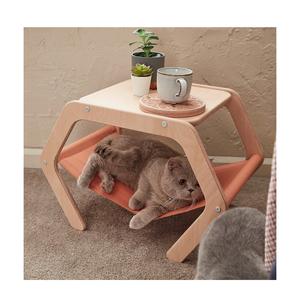 เตียงนอน โต๊ะ ของขวัญสำหรับคนรักสัตว์เลี้ยง บ้านสัตว์เลี้ยงในร่ม - Product Image 1