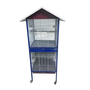 Usine pigeon cage animaux accessoires en acier inoxydable cabine style nichoir