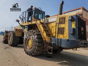 Grande chargeuse sur pneus KOMATSU d'occasion WA600-3 sur pneus WA600 WA500 Chargeur WA600-6 en bon état à vendre Grande chargeuse frontale - Product Image 4