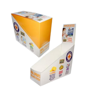 Boîte de présentation en carton personnalisée pour la vente en gros et au détail de barres chocolatées et de bonbons assortis – Présentoir de comptoir en carton pour la vente au détail