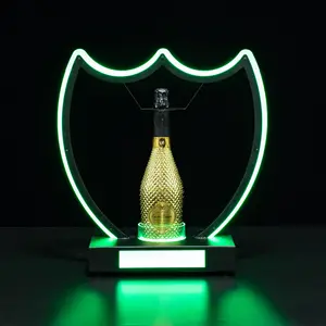 New LED Stick Baton Rainbow Sign Presenter Barwares For Night Club And Lounge Unique Rainbow Design HBD Sign Board