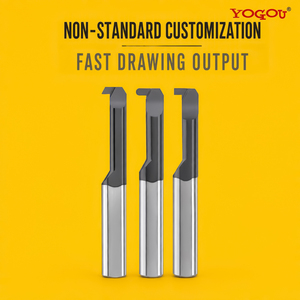 ดอกกัดร่องใน คาร์ไบด์แข็ง สำหรับกลึง CNC สแตนเลส ปรับละเอียดได้ รับน้ำหนักมาก สำหรับงาน OEM - Product Image 1