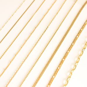 2021 Innovative <b>Rose</b> Gold Chain <b>Necklace</b> Set Colorful Gold Filled Jewelry Personalized Lady <b>Necklace</b> - Product Image 5