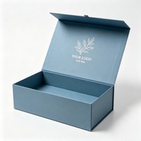 Boîte d'emballage magnétique personnalisée de luxe avec logo, boîtes cadeaux rigides en papier recyclable avec couvercle magnétique, emballage cadeau cosmétique