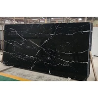 Vente en gros, plaques de marbre noires et blanches
