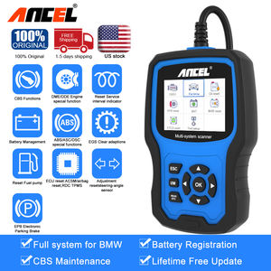 ANCEL BM700 Pro USA EU Warehouse Scan Tool Réinitialiser l'enregistrement de la batterie Tout le système Nouveau Scanner OBD2 Mise à jour gratuite à vie pour <span class=keywords><strong>BMW</strong></span> - Product Image 3