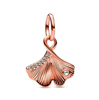 Pendentif en alliage à breloques en or rose bon marché en gros pour la fabrication de bijoux Bracelets de bricolage en perles Collier Accessoires en vrac