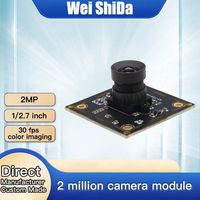 Module de caméra USB 2MP 1080P personnalisable en usine, H.264 30fps, grand angle 120 degrés, webcam UVC sans pilote