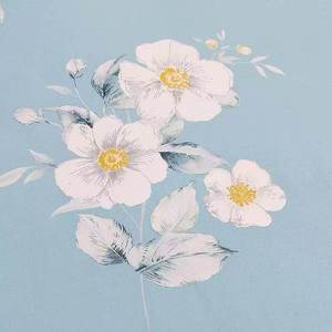 Juego de Ropa de Cama de 4 Piezas Boyang Baby Floral de Felpa Cepillada, Fibra de Poliéster 200x230cm, Transpirable, Absorbente de Humedad, para las Cuatro Estaciones - Product Image 4