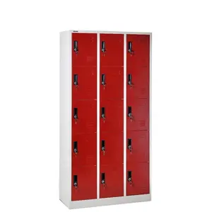 Competitive price KD used metal ski lockers Staff Work Clothes Locker Office Furniture automation digital