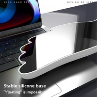 Repose-poignets en cuir pour clavier et souris, motif ailes d'ange, idéal pour le clavier, le souris et le travail au bureau – Meilleure vente