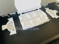 Plateau de cassette d'épissure de fusion de fibres optiques FTTH 24 cœurs pour fermeture d'épissure de fibres optiques ODF FOSC ou boîte de distribution de fibres