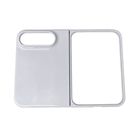 Coque antichoc en PC pour iPhone 18, personnalisable par sublimation, finition mate ou brillante, simple couche, pour iPhone 18