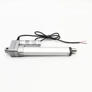 Stroke 100mm 3.93" 220 lbs High-Speed 0.47"/sec 12v Volt Electric Linear Motor Actuator with Mounting Brackets