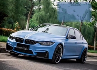 Pare-chocs de voiture pour BMW Série 3 F30 F35 320i 328i 335i, Kit carrosserie M3 de mise à niveau, Grilles, Ailes, Jupes latérales, Diffuseur de pare-chocs arrière