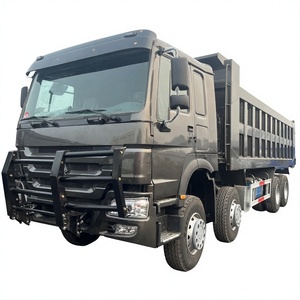Camión Volquete SINOTRUK HOWO 8x4 de 30 Toneladas, 371hp, Euro 2, Dirección Derecha, Diésel, Usado, en Venta - Product Image 1