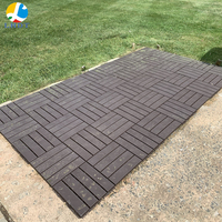 Tapis de badminton synthétique d'arrière-cour cour, 15mm, vitesse de plancher de danse, carreaux d'extérieur
