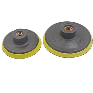 4 inç M10/14/16/5/8-11 konu elmas parlatma pedleri paketi ped köpük plastik Backer <span class=keywords><strong>Pad</strong></span> açı öğütücü adaptörü - Product Image 3