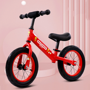 Pedali normali per bambini in alluminio materiale forcella in alluminio per bambini piccoli che imparano a camminare per la prima volta con la bici a spinta senza pedali - Product Image 2