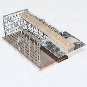 Trampas para animales de madera ecológicas para exteriores, trampas cuadradas pequeñas para ratones humanos, conejos, pájaros, mosquitos, caja empaquetada de uso agrícola de alto costo - Product Image 4
