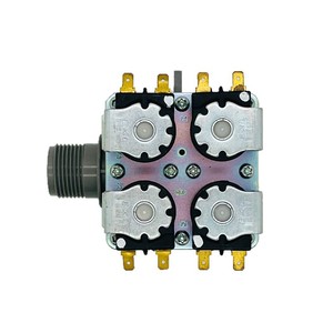 Válvula de entrada para lavadora MGV-411-C 1/2 pulg. Válvula solenoide de control de corte para lavadora - Product Image 4