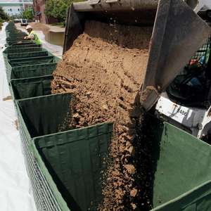 أسوار دفاع حاجز رمال واقية من الفيضانات ملحومة بسعر رخيص ، أسوار دفاع عن الحاجز الواقي للحواجز الرملية - Product Image 5