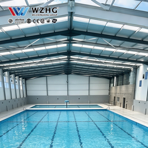 Centres de natation communautaires avec des structures en acier préfabriquées pour les séances de natation publiques et les exercices aquatiques - Product Image 1
