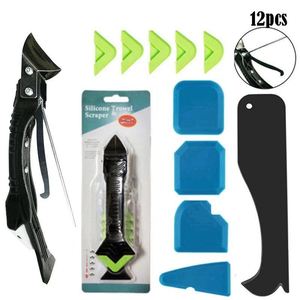 <span class=keywords><strong>Kit</strong></span> d'outils <span class=keywords><strong>de</strong></span> <span class=keywords><strong>calfeutrage</strong></span> en silicone 5-en-1 avec grattoir à joint, spatule <span class=keywords><strong>de</strong></span> <span class=keywords><strong>calfeutrage</strong></span> en silicone et outil <span class=keywords><strong>de</strong></span> finition - Product Image 2
