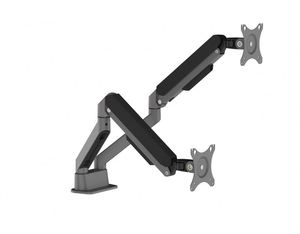 Soporte de Escritorio para Dos Monitores Ajustable en Altura Shakehand, con Dos Brazos Extendidos - Product Image 2