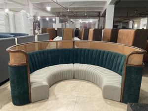 Bois Cuir <span class=keywords><strong>Rotin</strong></span> Loisirs d'intérieur Tables et chaises minimalistes Café et dessert Mobilier de magasin - Product Image 3