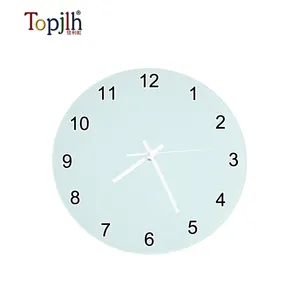 Tophjlh升华挂钟坯料8 in 12英寸8英寸单面升华玻璃坯料用于升华挂钟