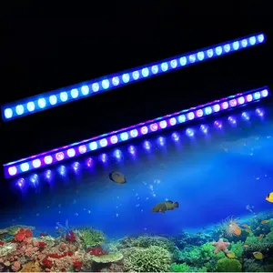 알루미늄 합금 수족관 LED 조명 일출 일광 달빛 DIY 모드 조정 가능한 타이머가있는 수족관 램프
